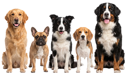 Dogs groomed with Groomit